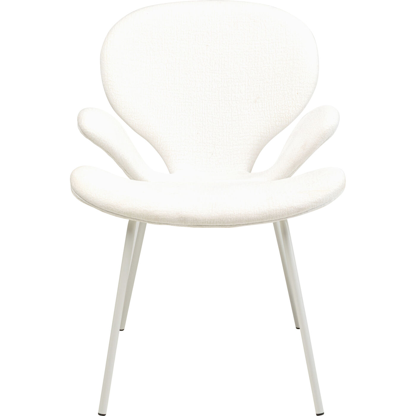 Стул с подлокотниками  KARE x Karim Rashid Soft Petal White Mono KARE 71243