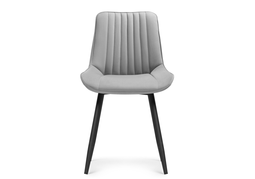 Стул Woodville Седа светло-серый / черный 502100