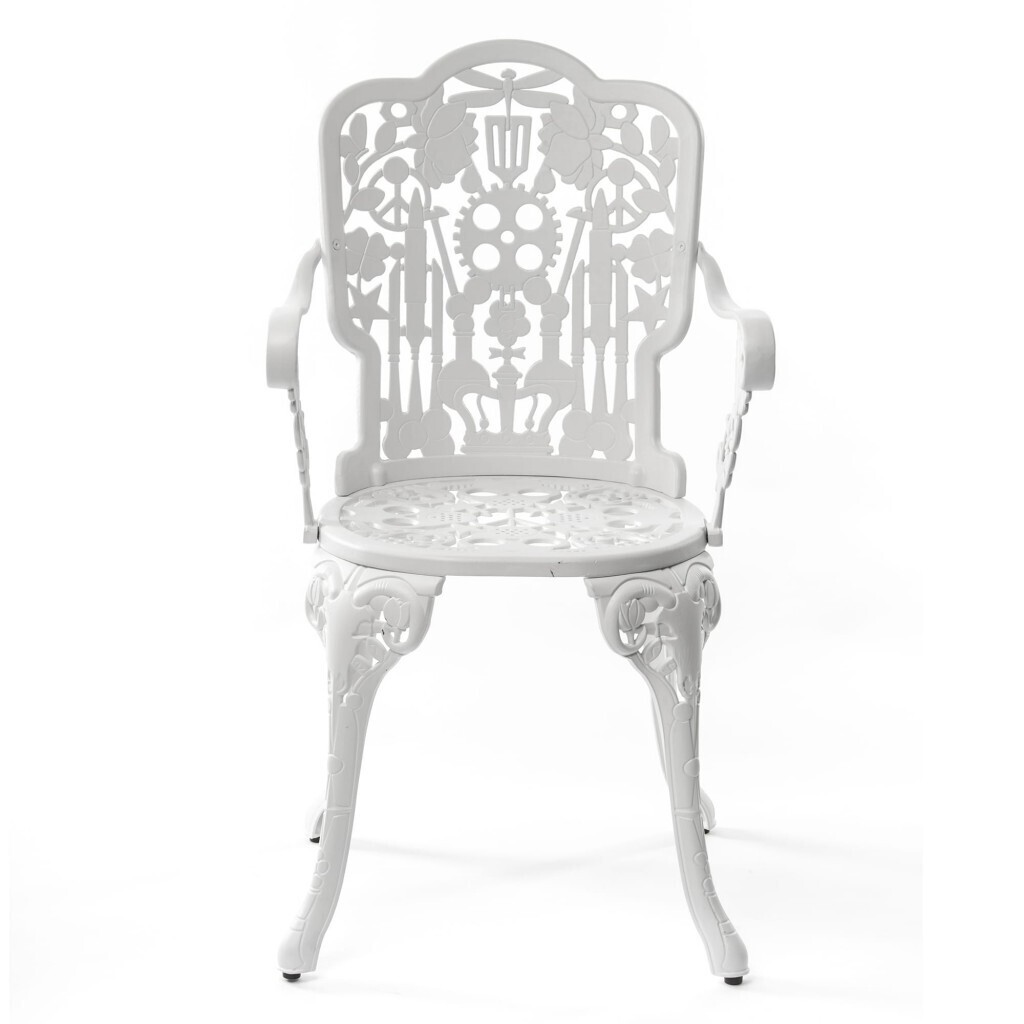 Стул Seletti Aluminium White 18684 BIA