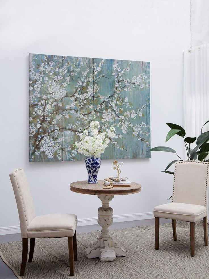 Картина Цветущая вишня из -х частей Glasar 81982-DS