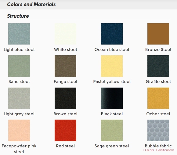 Журнальный стол Midj Bloom H50 Blue/black T2041D60+light blue (T4AZ)