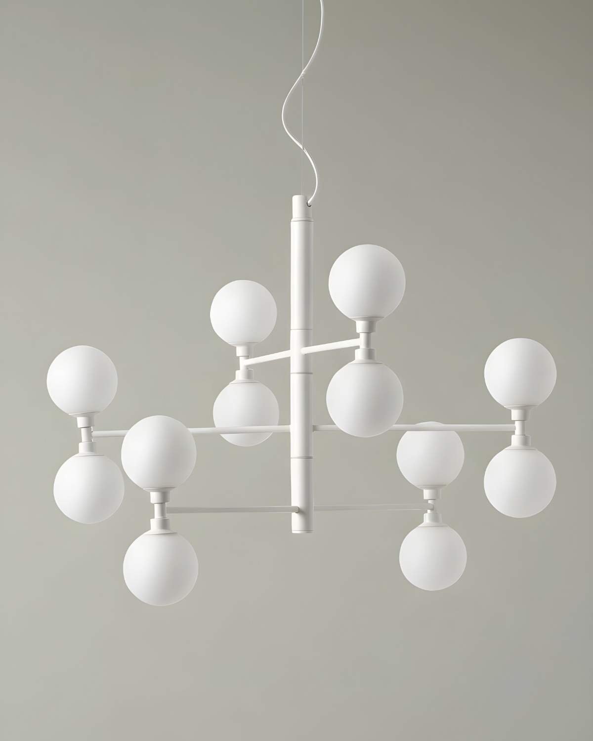 Белая люстра Гровер Louvre Home LCH040825SWL