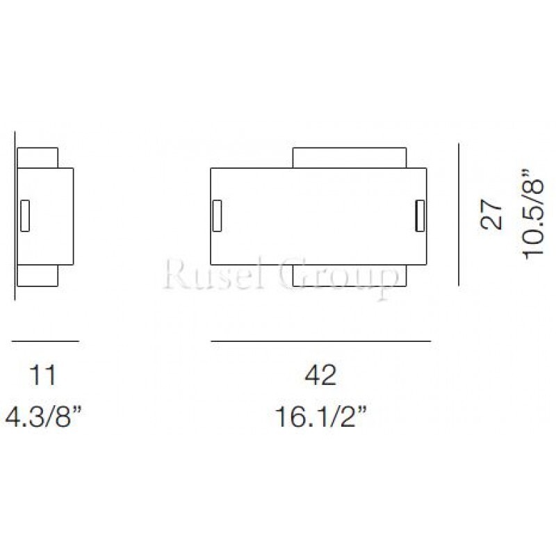 Настенный светильник Leucos METAFISICA P42 (Aureliano Toso)