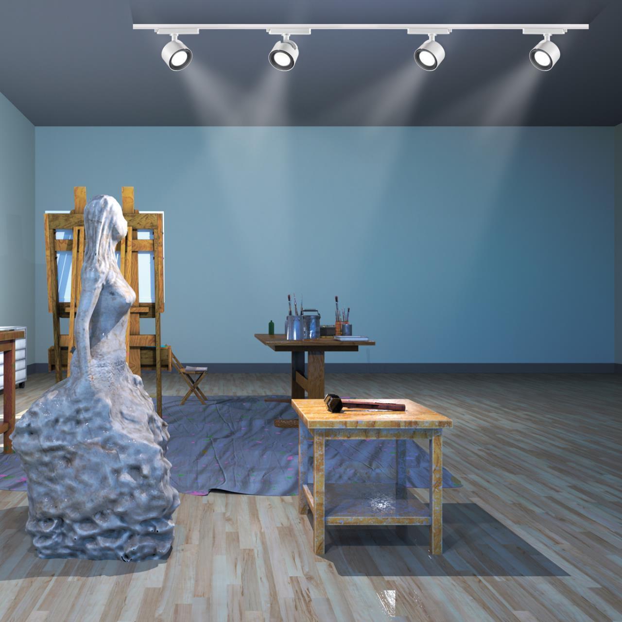 Однофазный трековый светильник Novotech 358434