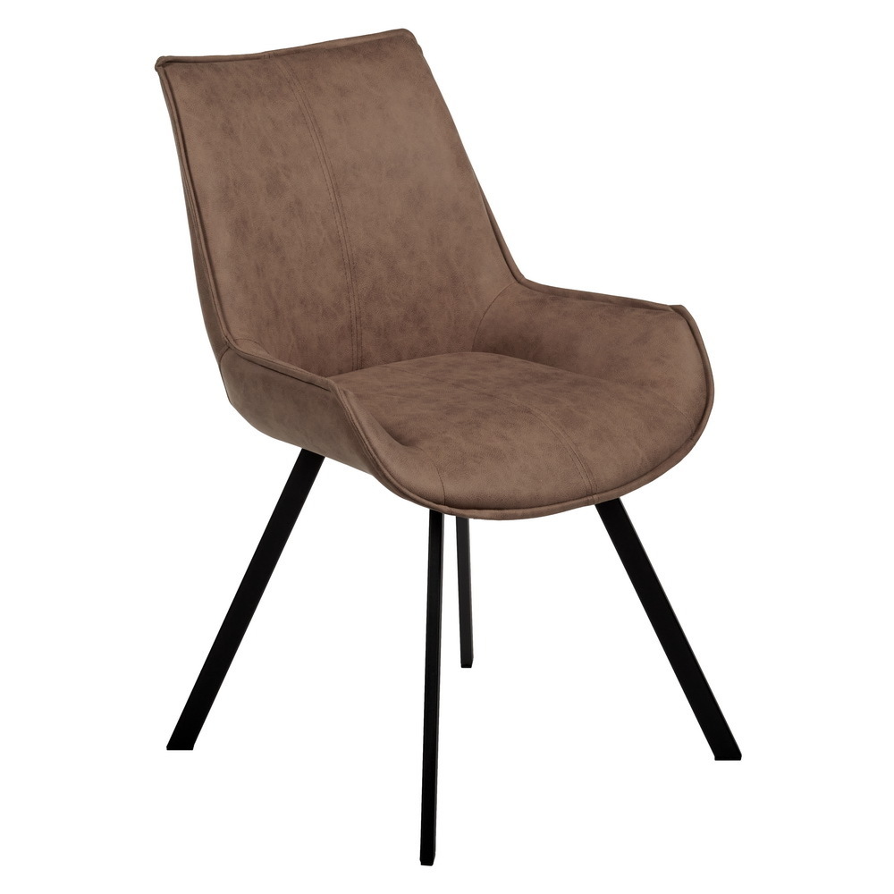 Стул Soft коричневый, искусственная замша Bradex Home RF 0409