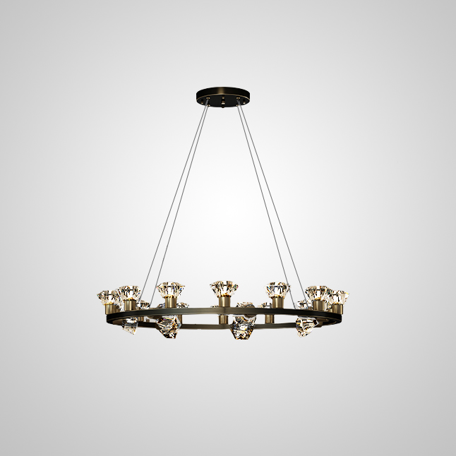 Подвесная люстра KENDRA CH D83 Black Brass by ImperiumLoft