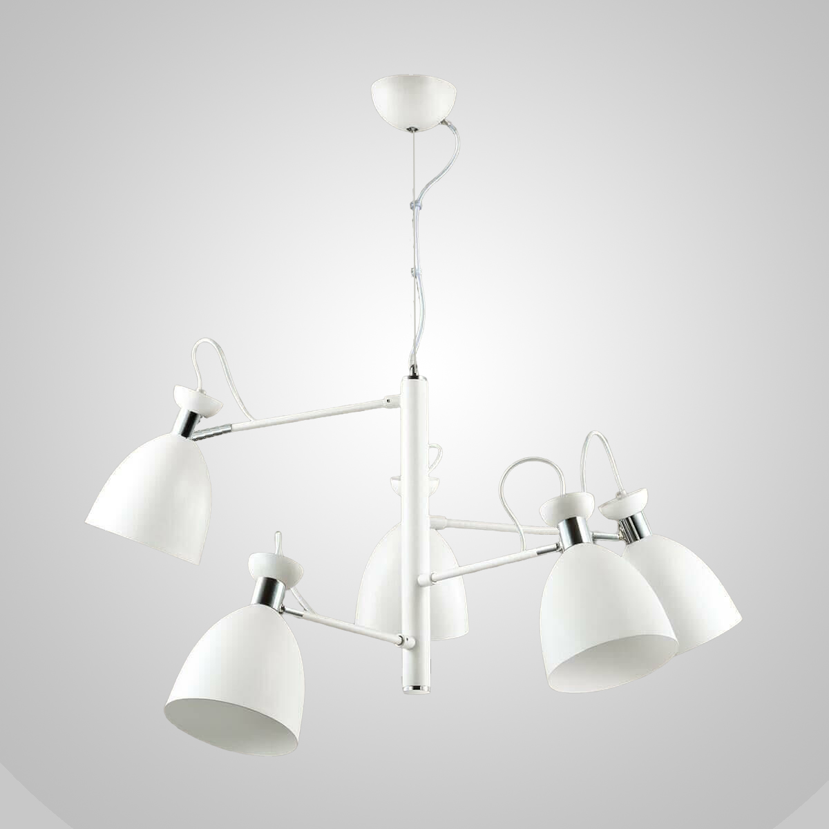 Подвесная люстра GENT 5 White by ImperiumLoft