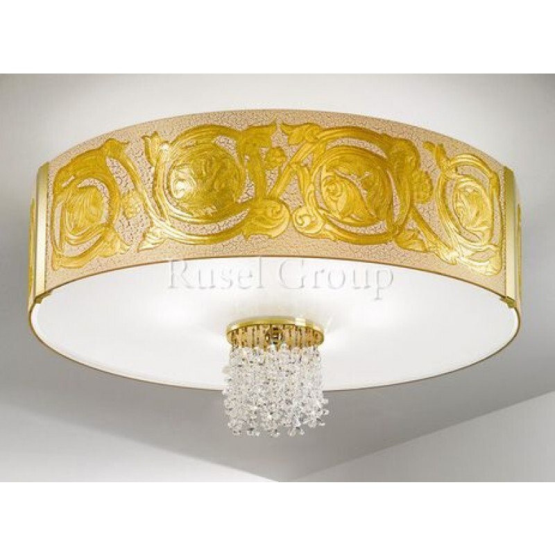 Потолочный светильник Kolarz Emozione Romanesque 0345.16.3.Ro.Au.KpT