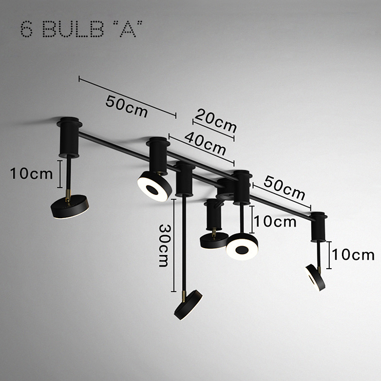 Потолочный светильник STRAIN L6 by ImperiumLoft