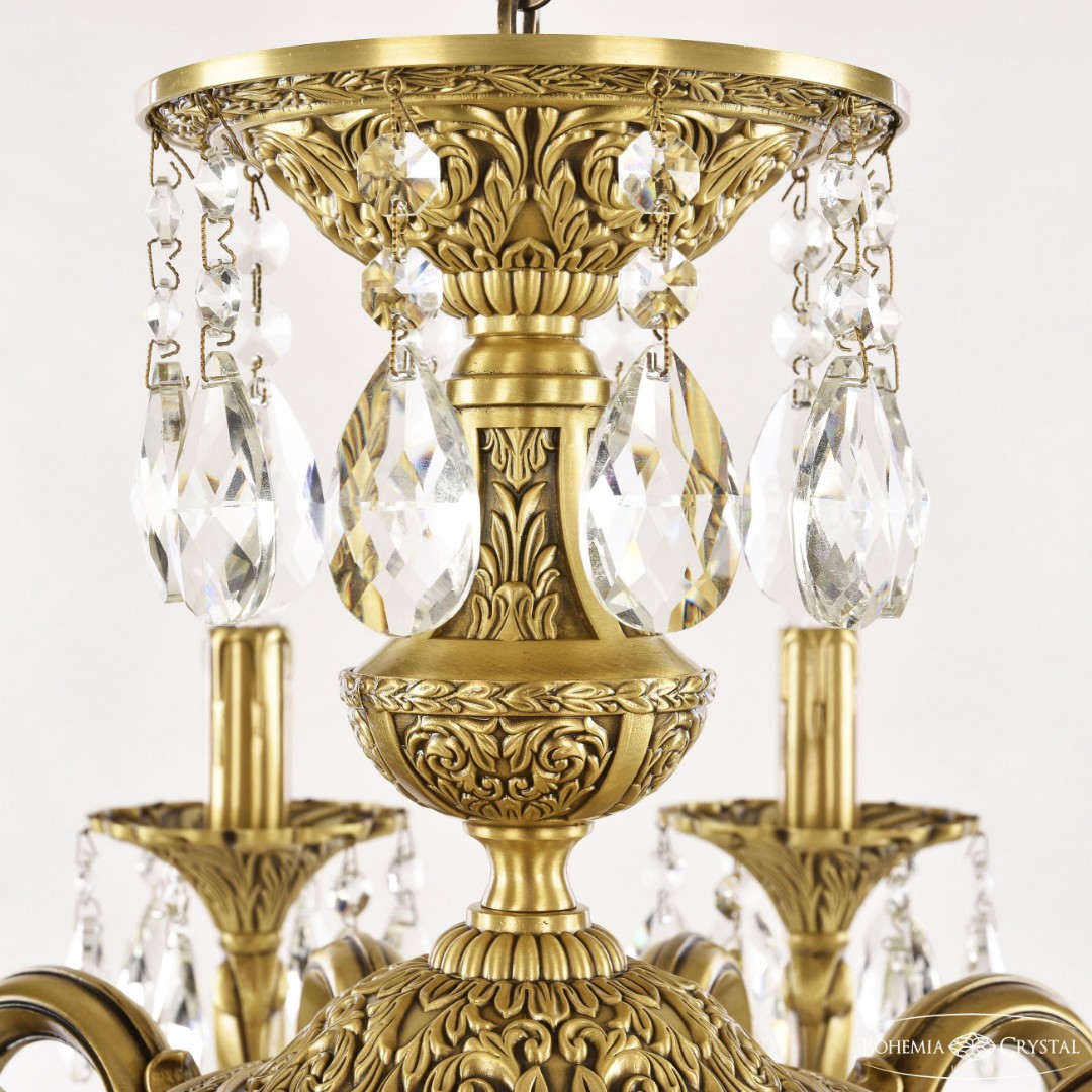 Люстра бронзовая с хрусталём 72201/10/210 B FP