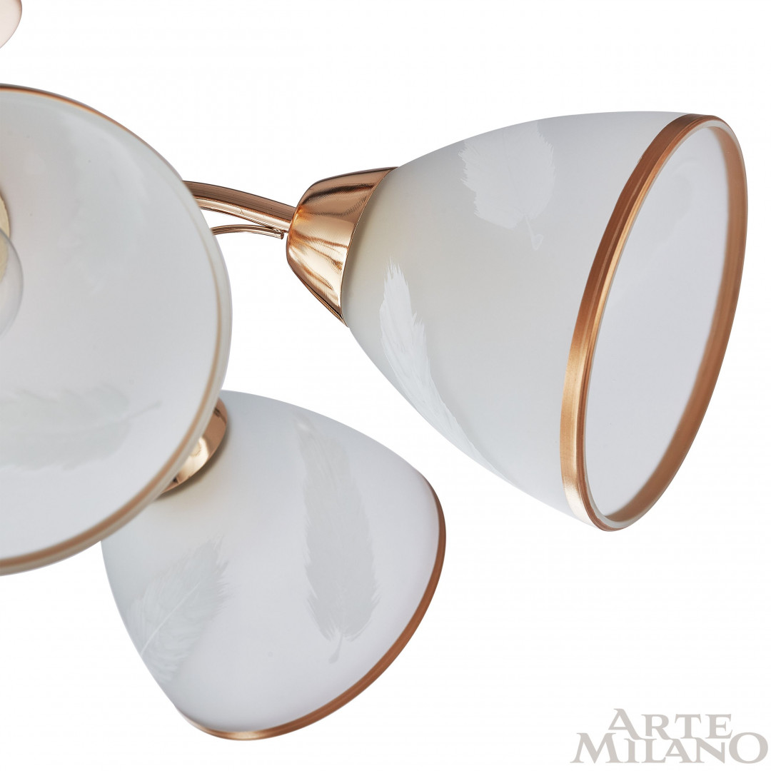 Люстра потолочная с плафонами 336966/5 FGD Arte Milano