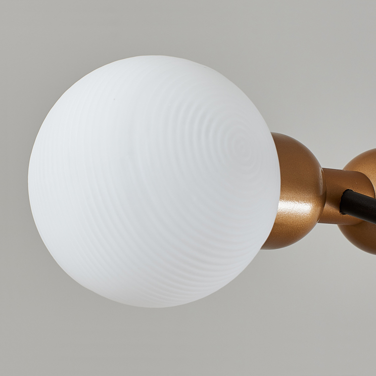 Подвесной реечный светильник DUM LONG White by ImperiumLoft
