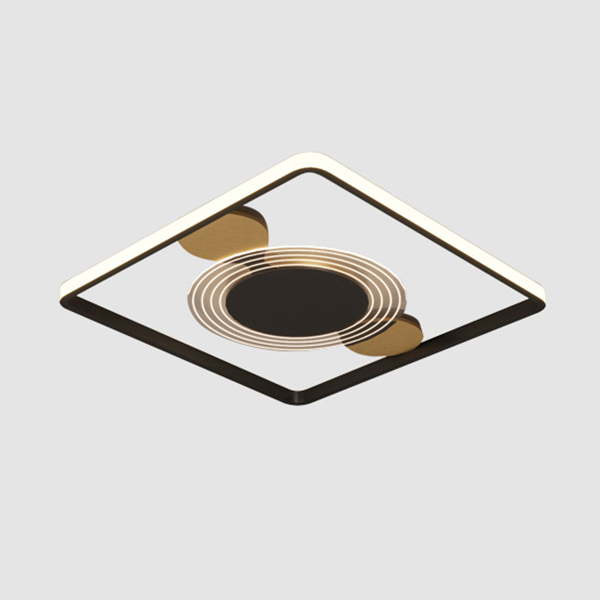 Потолочный светильник AHLET B A Black by ImperiumLoft