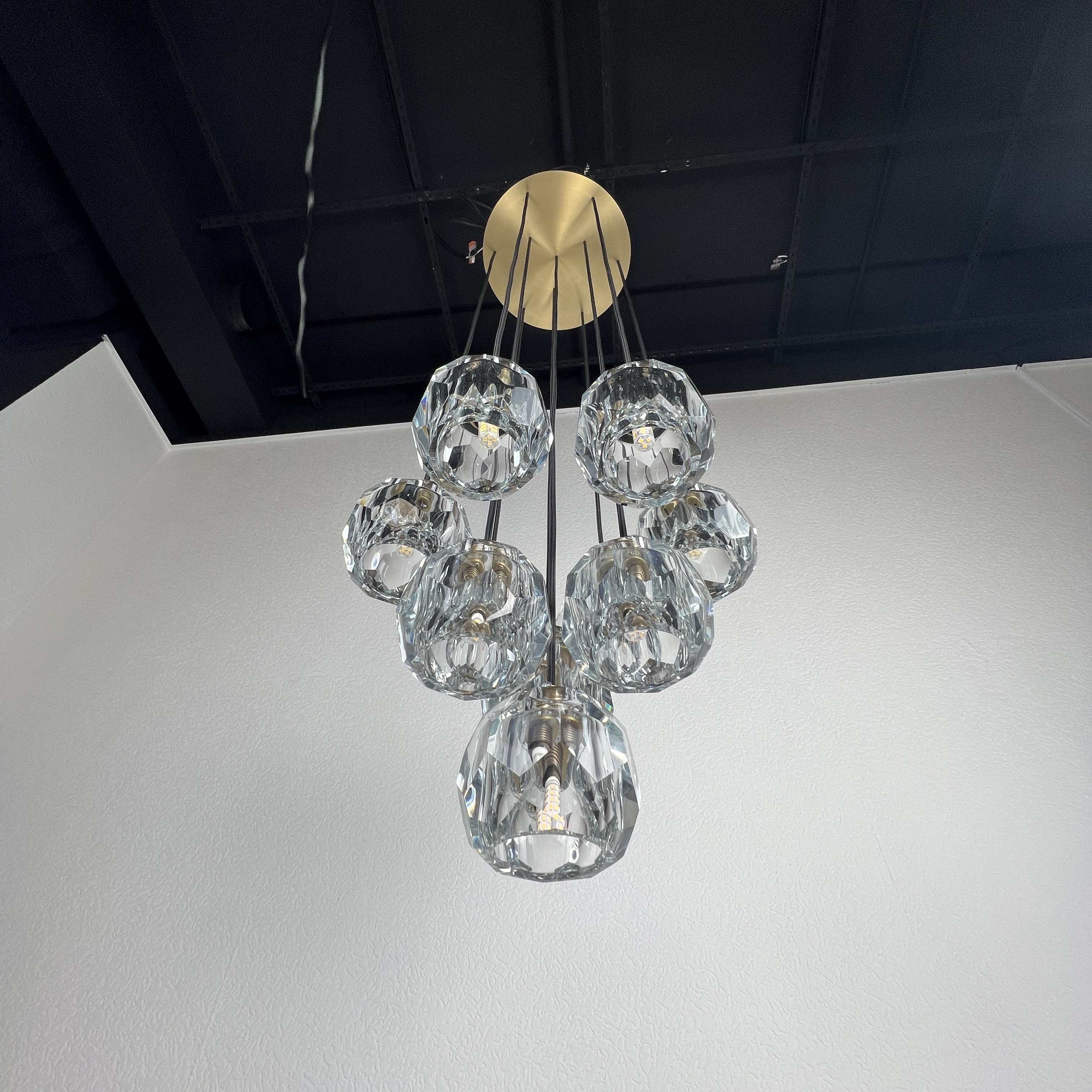 Люстра Boule De Cristal Round Cluster Chandelier 10 By Imperiumloft