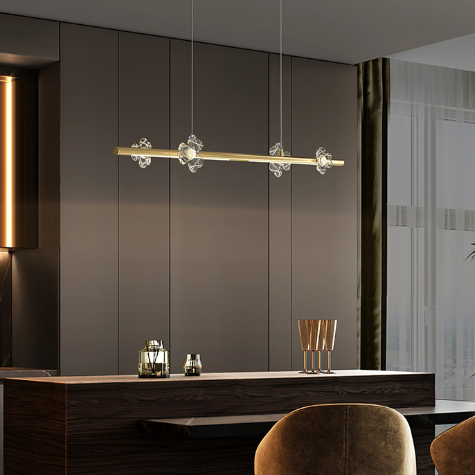 Подвесной светильник CAMILIA LONG L100 Black by ImperiumLoft