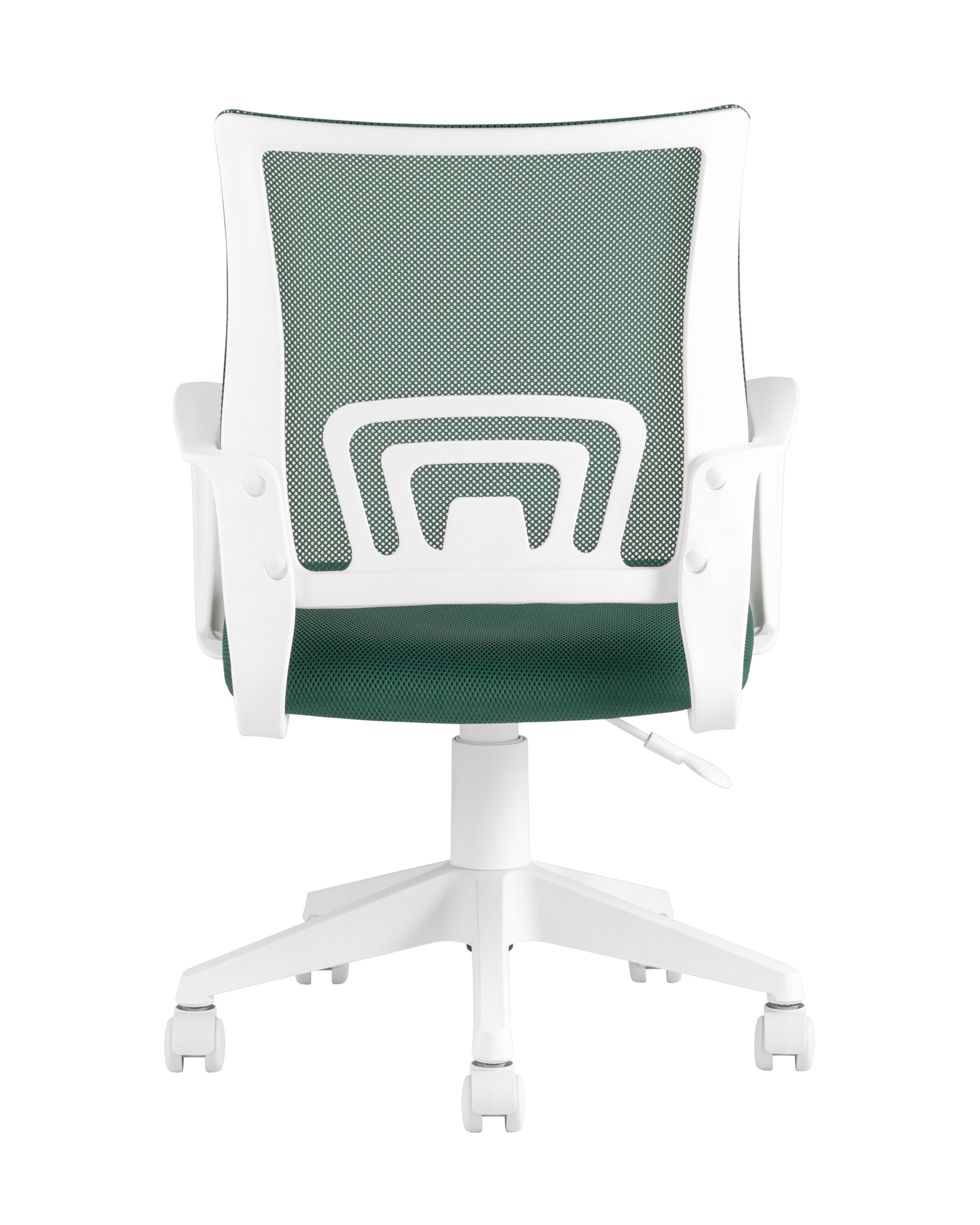 Кресло офисное TopChairs ST-BASIC-W зеленый крестовина пластик белый Stool Group