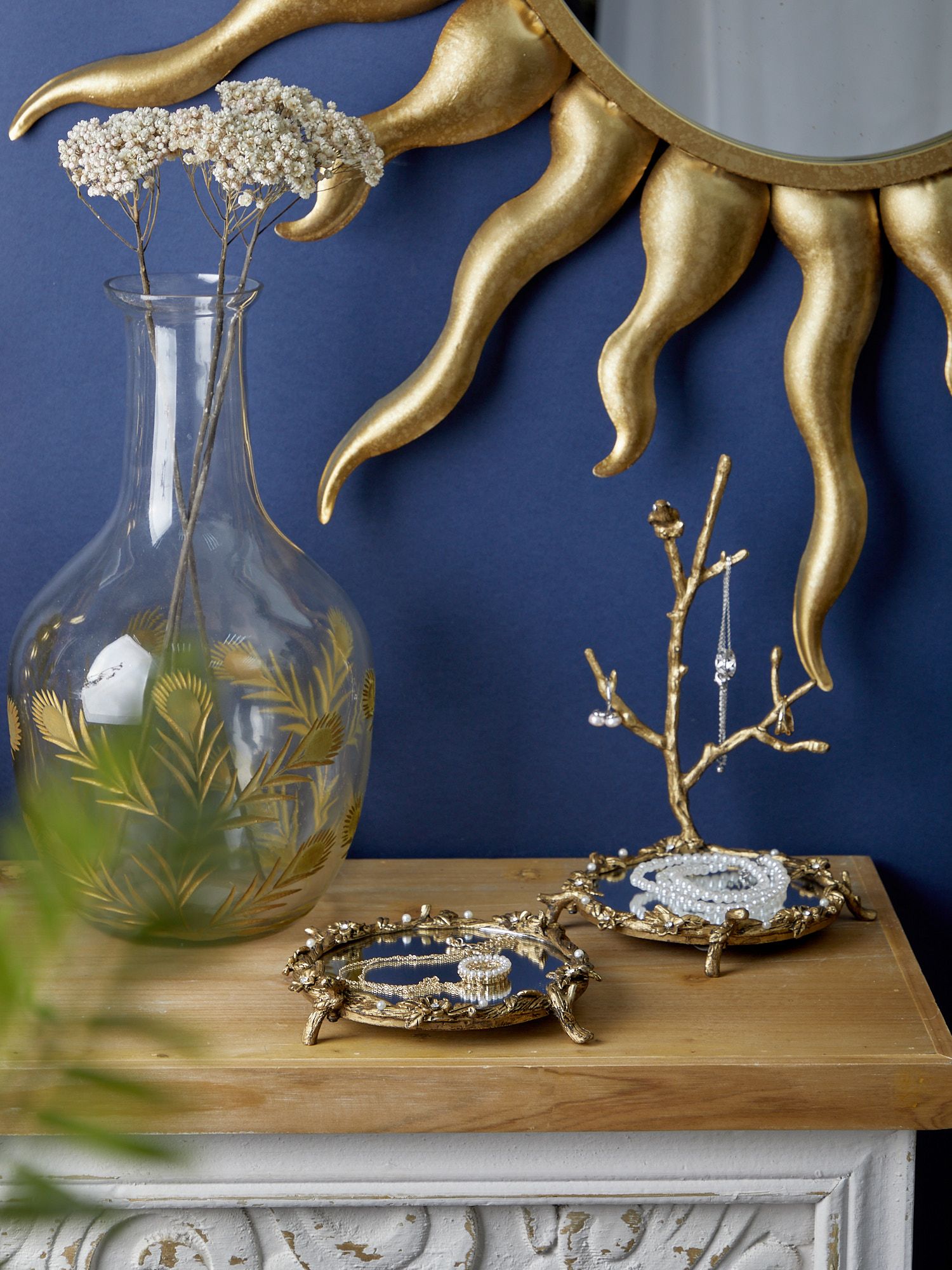 Ваза Флора Glasar 77967-DS