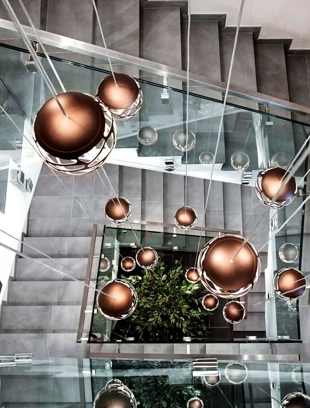 Подвесной светильник Lodes Kelly Cluster Champagne 147016