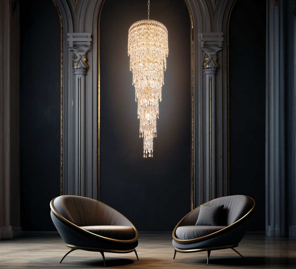 Люстра подвесная Fluorite FL1061-32P