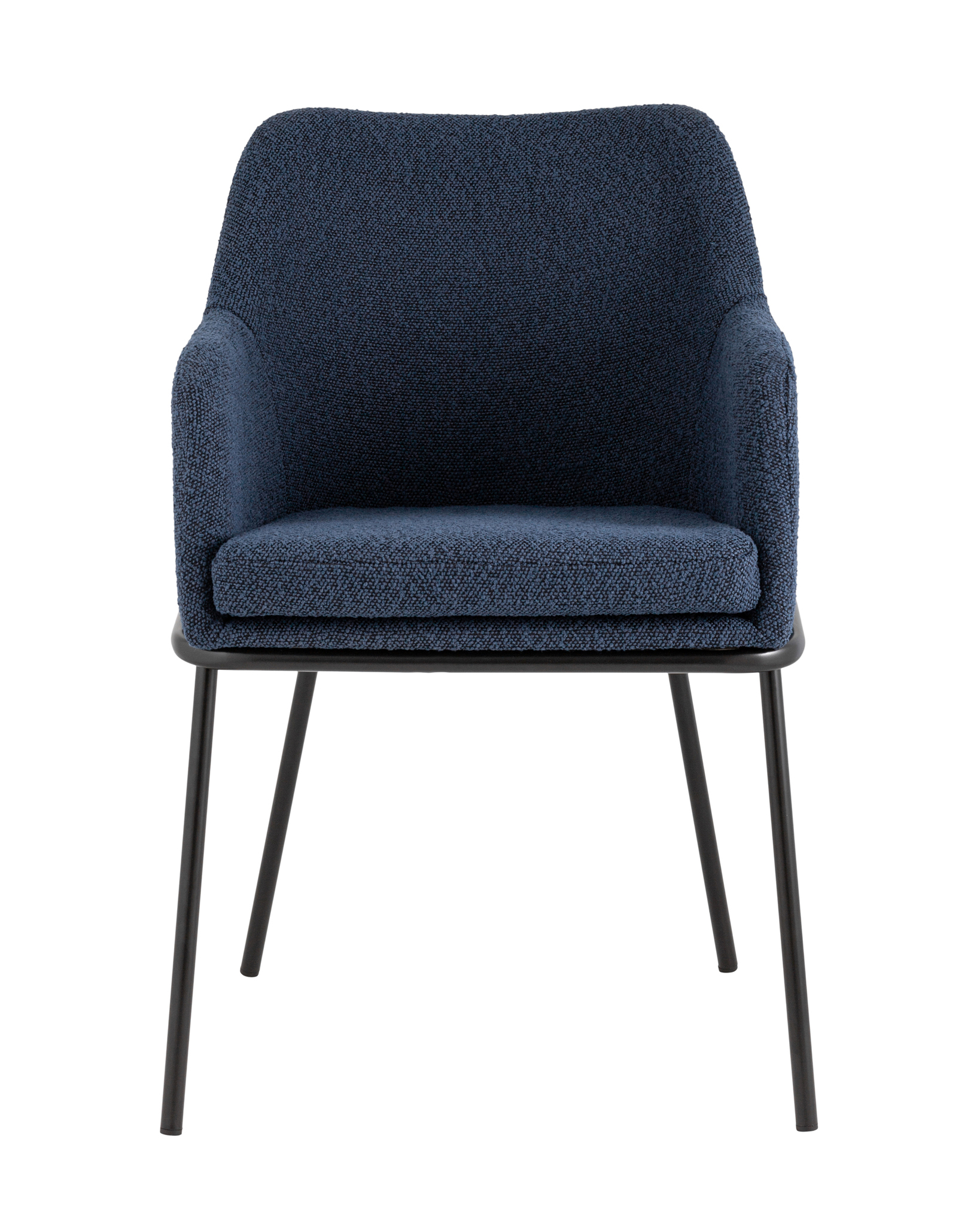 Стул Кози ткань букле синий Stool Group