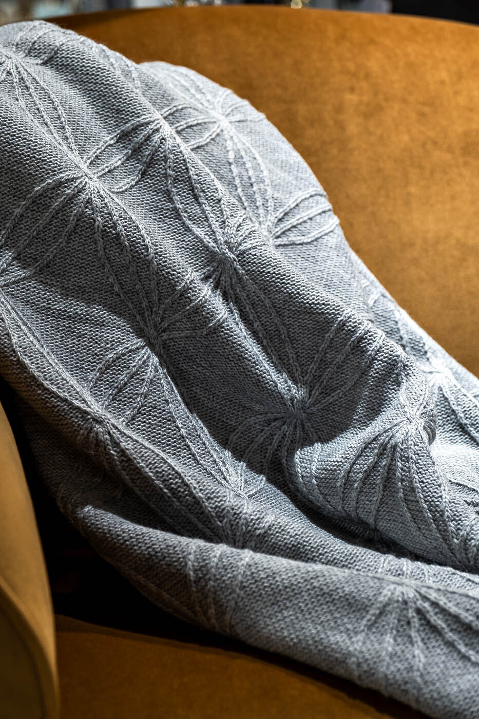 Плед Аура серый Garda Decor 104BP-PVAIT1420-SER