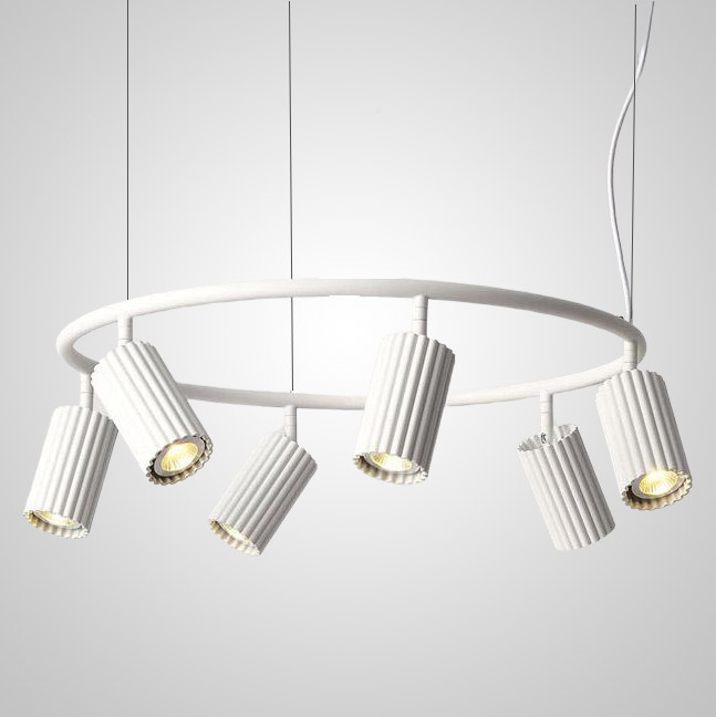 Подвесная люстра MAISY D60 White by ImperiumLoft