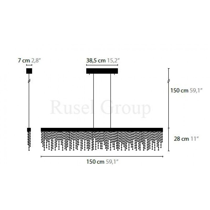 Подвесной светильник ILFARI FROZEN EYES HXL CXL