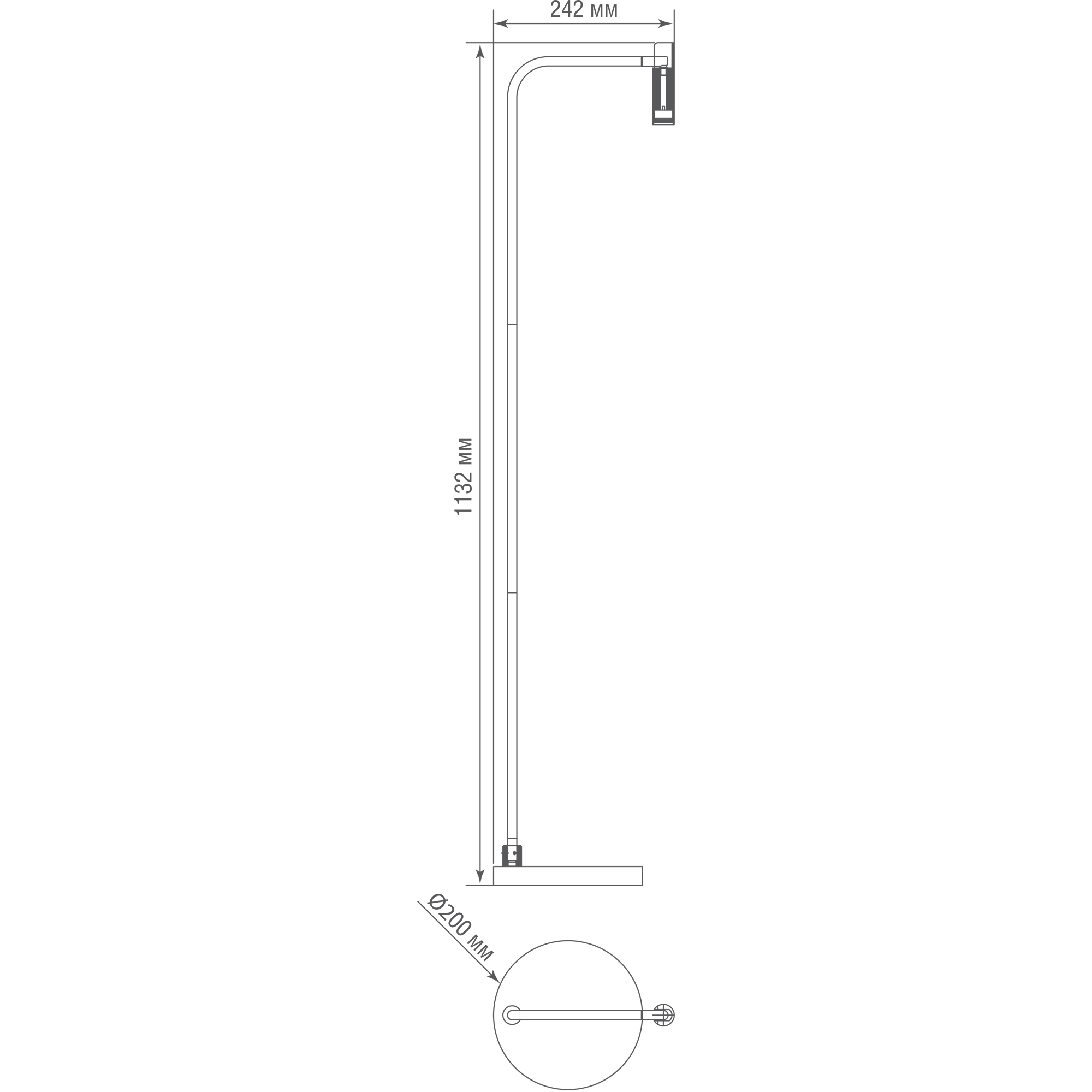 Торшер Donolux T111018WW3B