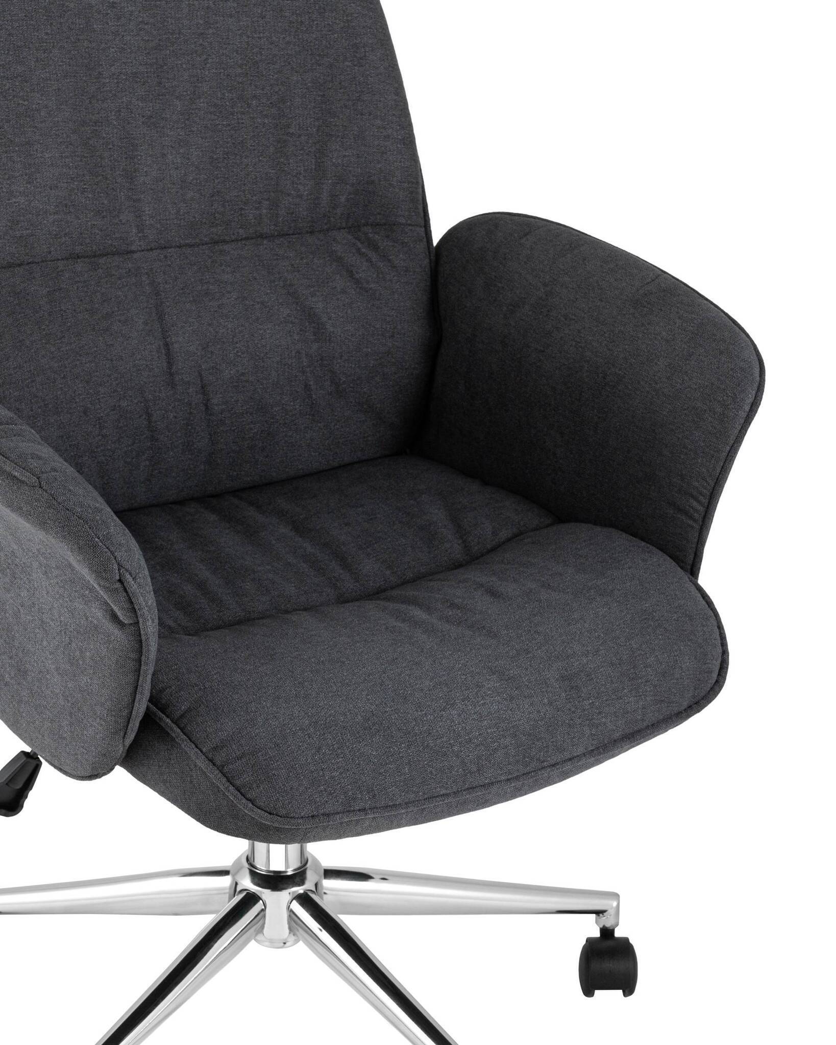 Стул офисный Simona серый Stool Group