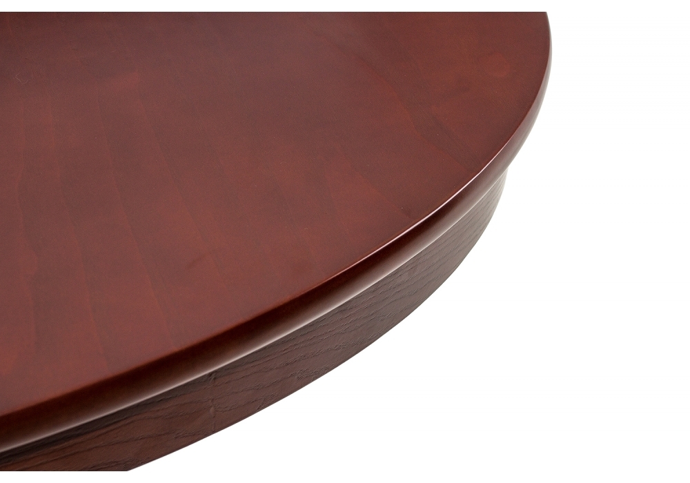 Стол деревянный Woodville Arno 106(141)х75х76 вишня без патины 438336