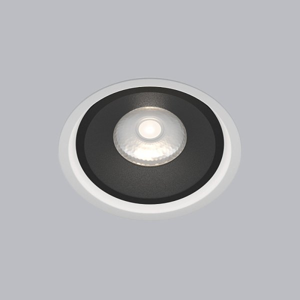 Встраиваемый светильник Elektrostandard 25083/LED 6W 4200K белый/чёрный