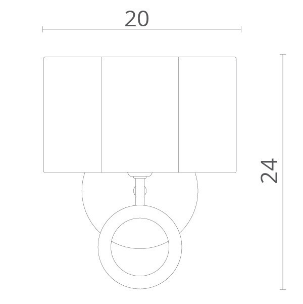 Бра Divinare 4069/02 AP-1