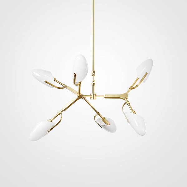 Потолочная люстра CLEMENT Brass by ImperiumLoft