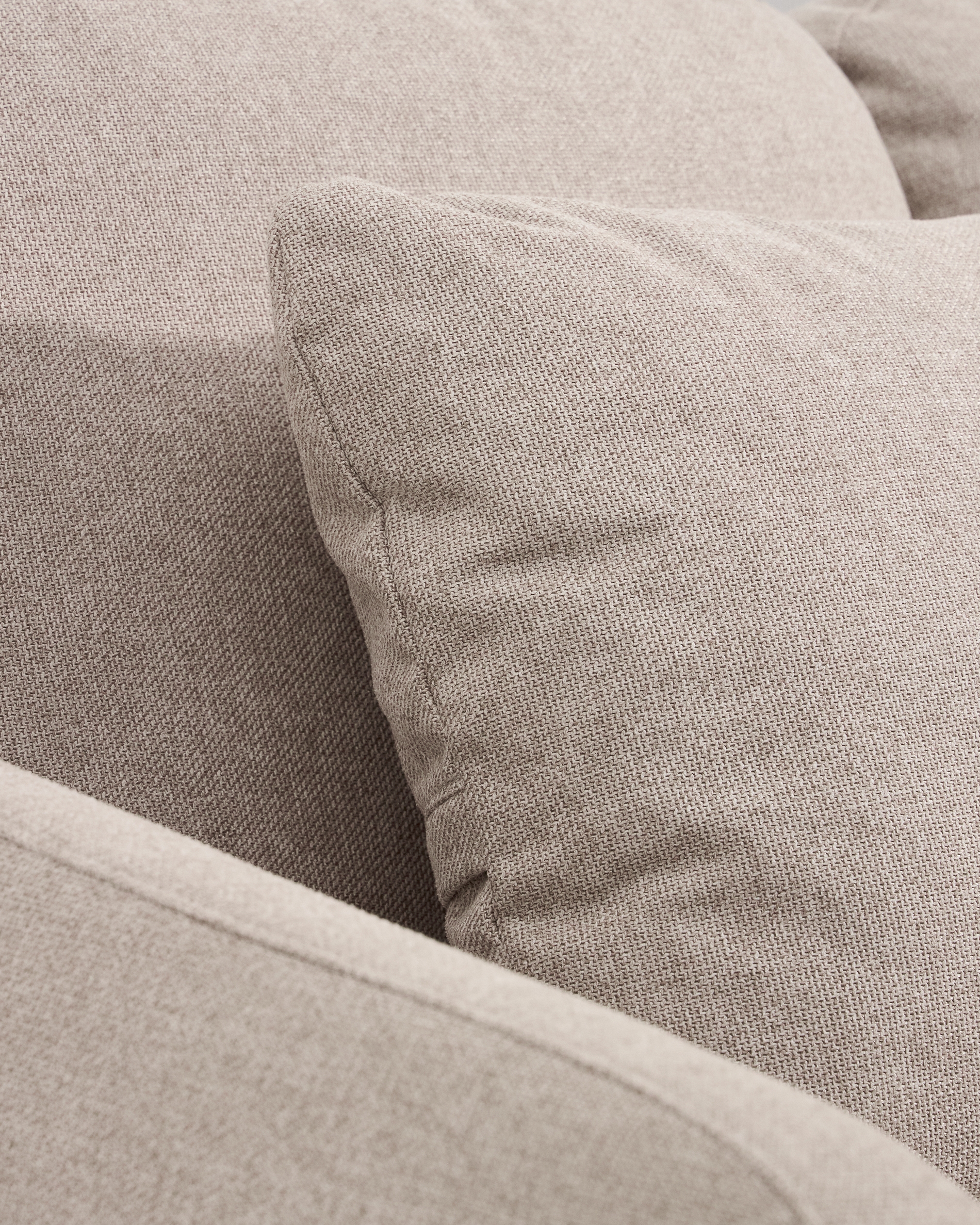 Трехместный диван-кровать Laira из бежевого шенилла, 218 см La Forma 441125