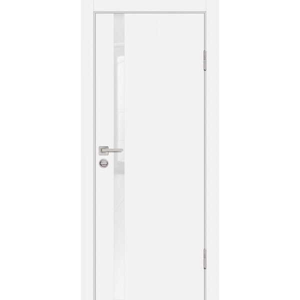 Межкомнатная дверь Graf P-8 белоснежный лакобель Белый (2000 х 800)