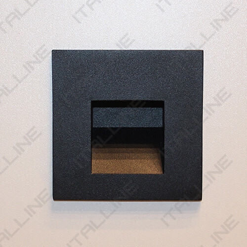 Подсветка ступеней лестницы ITALLINE DL 3019 BLACK Подсветка ступеней лестницы ITALLINE DL 3019 BLACK