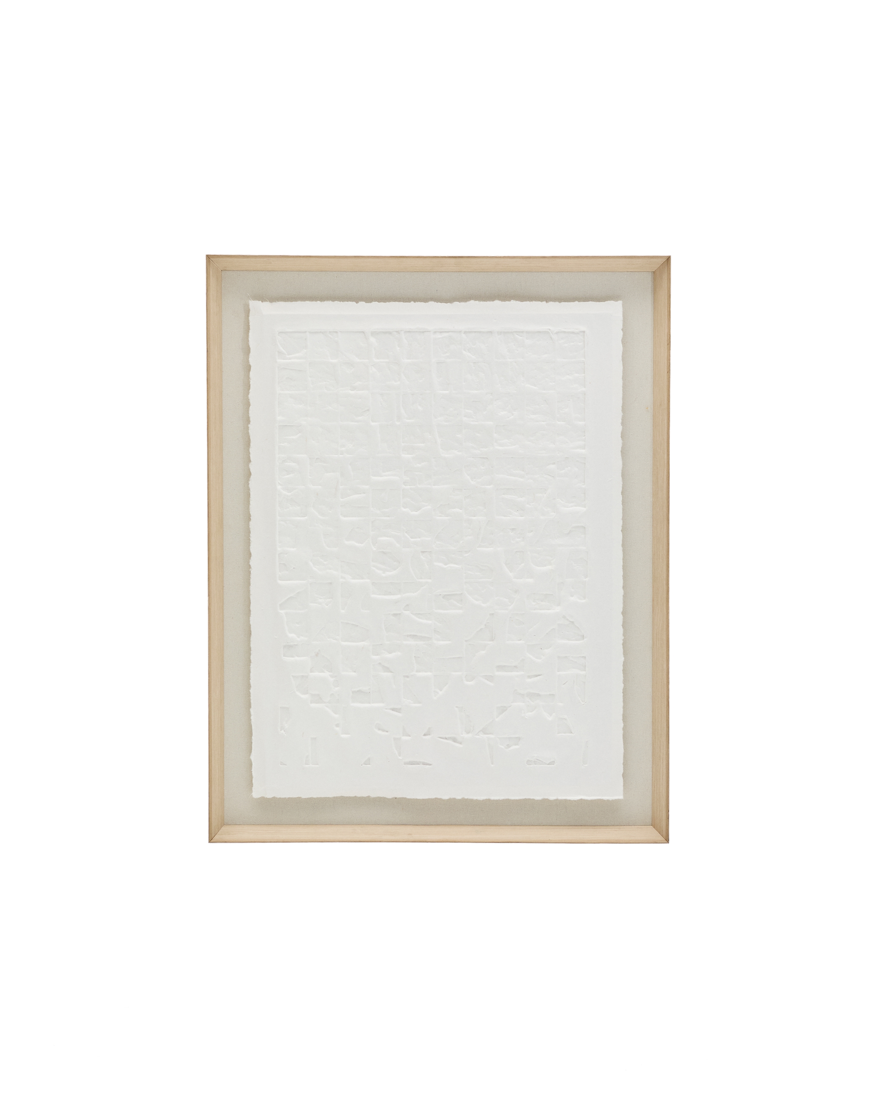 Tuk Картина из папье-маше белая 90 x 70 см La Forma (ex Julia Grup)