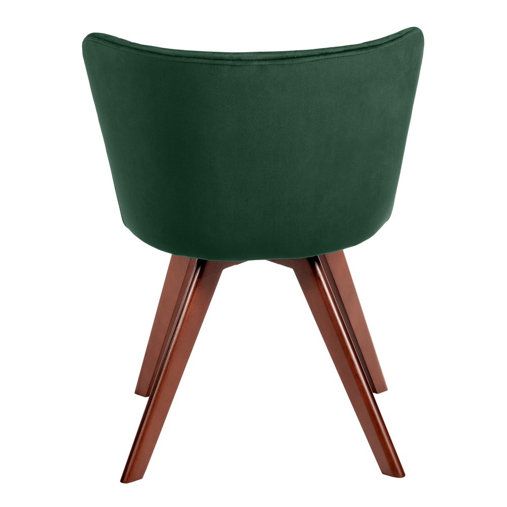 Стул Bella зеленый, темный орех Bradex Home RF 0071