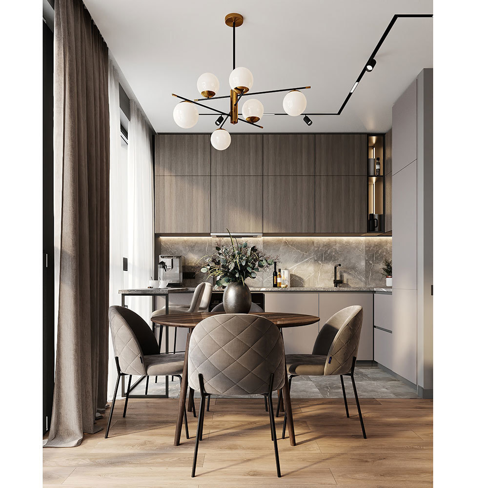 Комплект из 4-х стульев Oliver латте Bradex Home FR 0407K