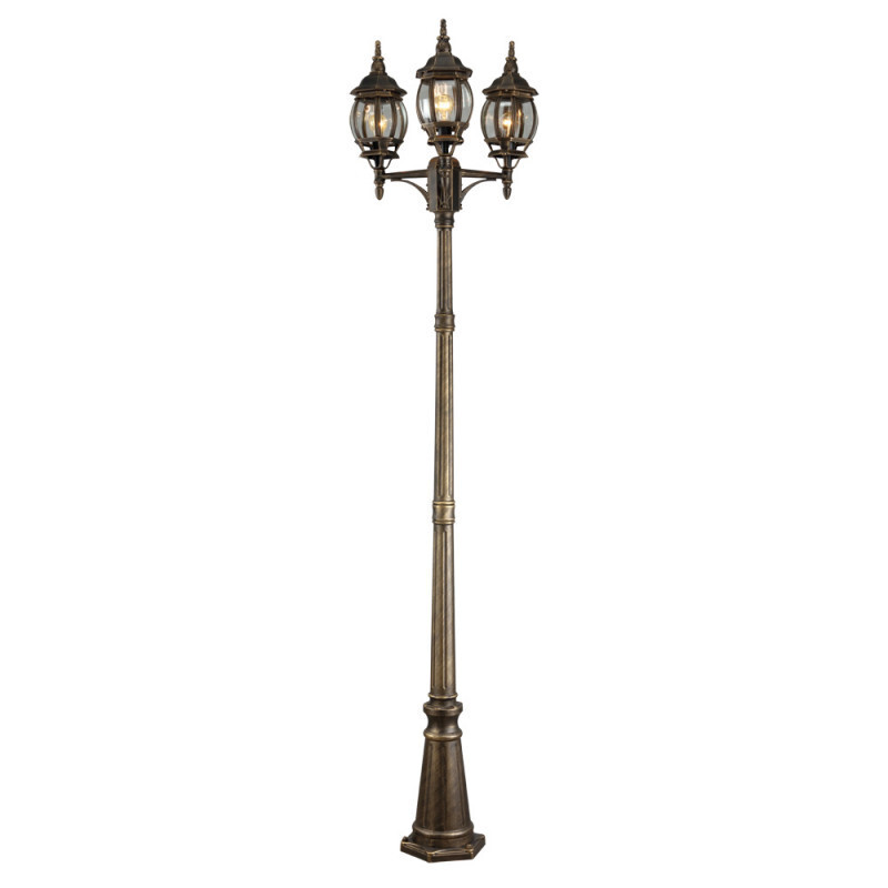 Садовый светильник Arte Lamp A1047PA-3BN