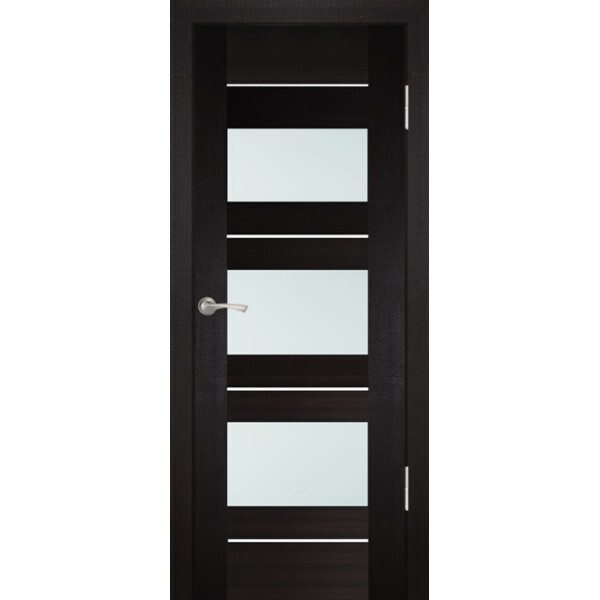 Межкомнатная дверь Graf PS-11 белый лакобель Венге Мелинга (2000 х 400)