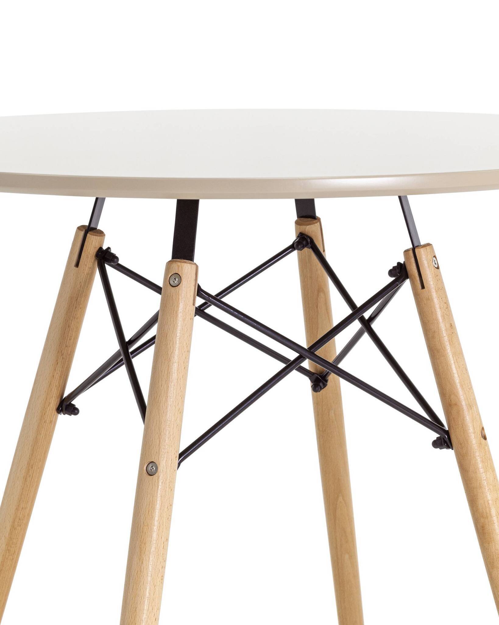 Стол DSW D80 бежевый Stool Group