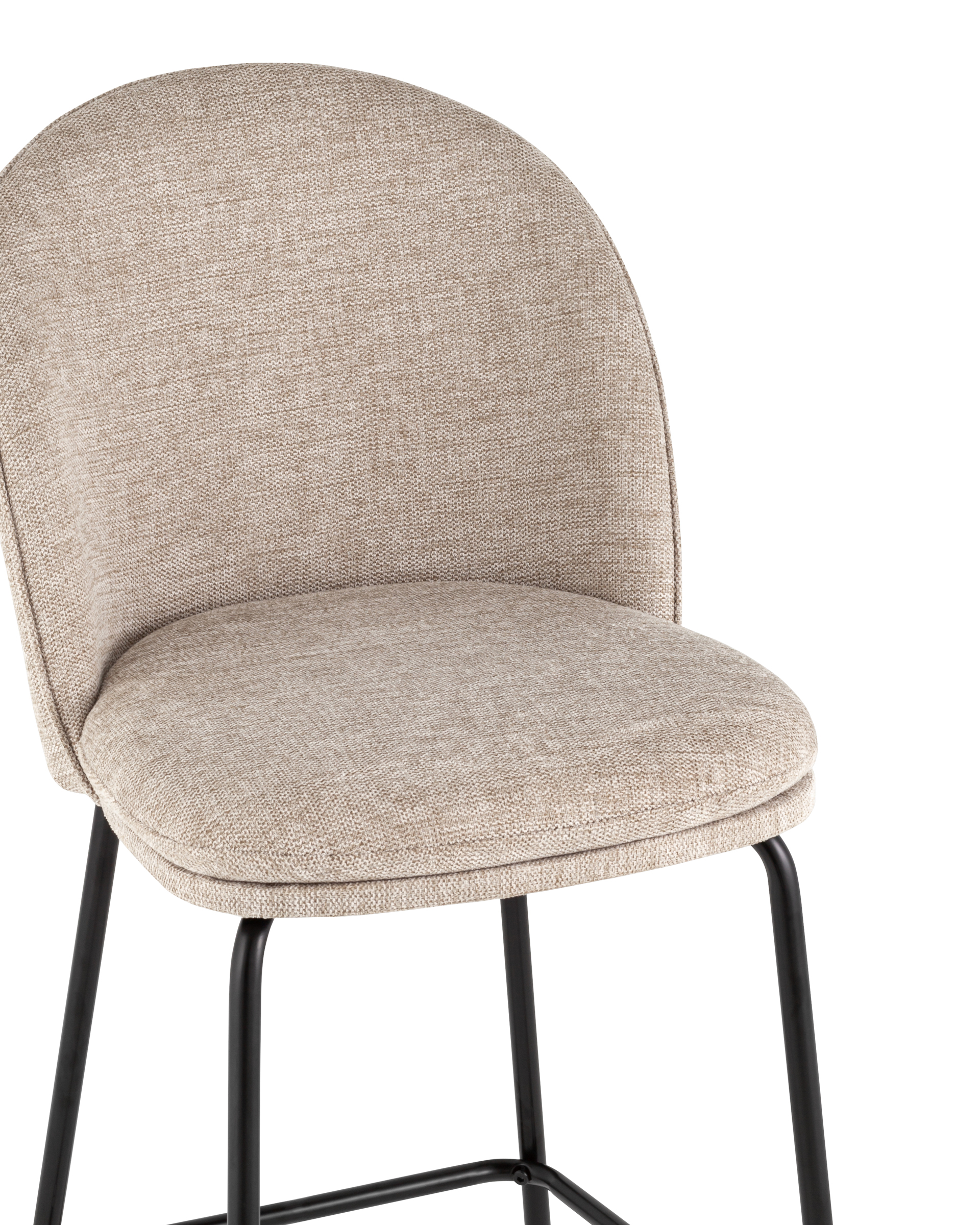 Стул полубарный Echo бежевый Stool Group