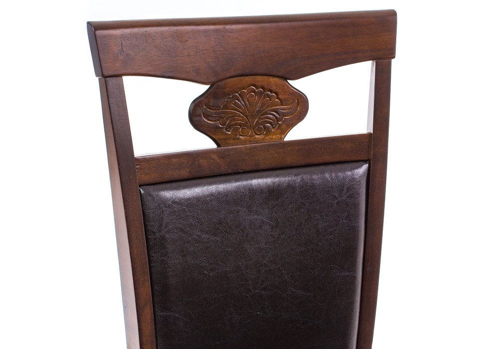Стул деревянный Woodville Luiza dirty oak / dark brown 1995