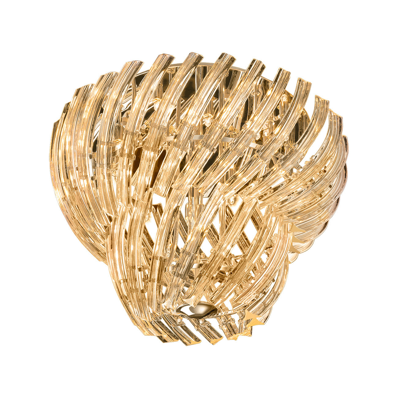 Люстра  Delight Collection Calligo 600 gold/amber