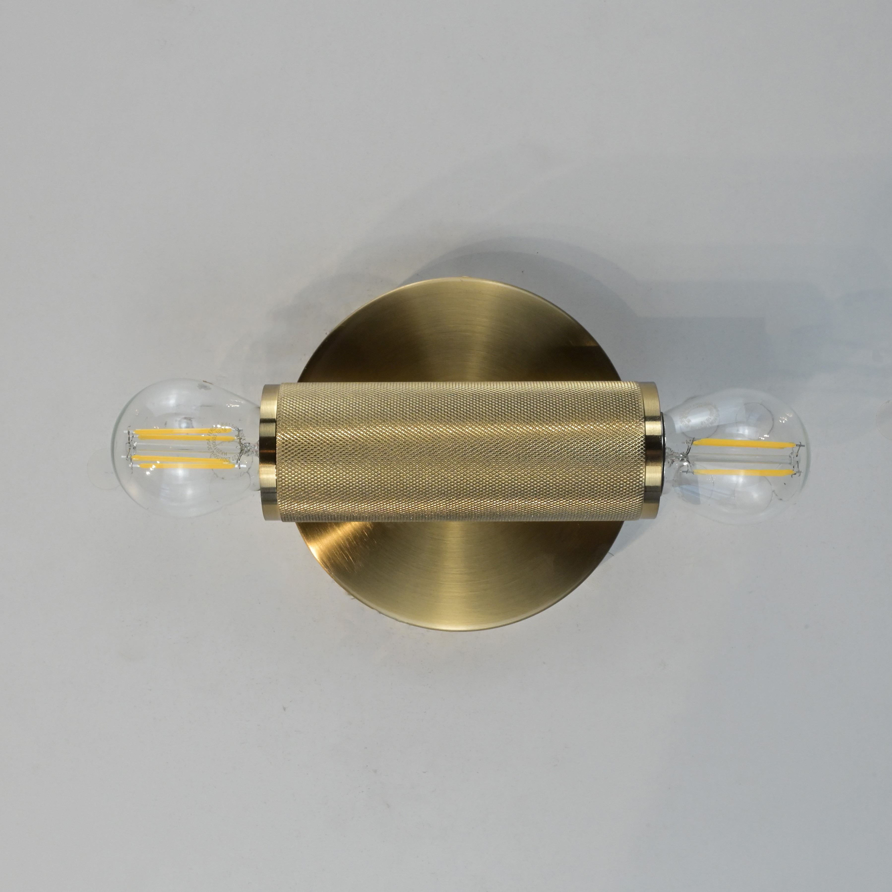 Бра RH Utilitaire Inline Sconce Brass by ImperiumLoft
