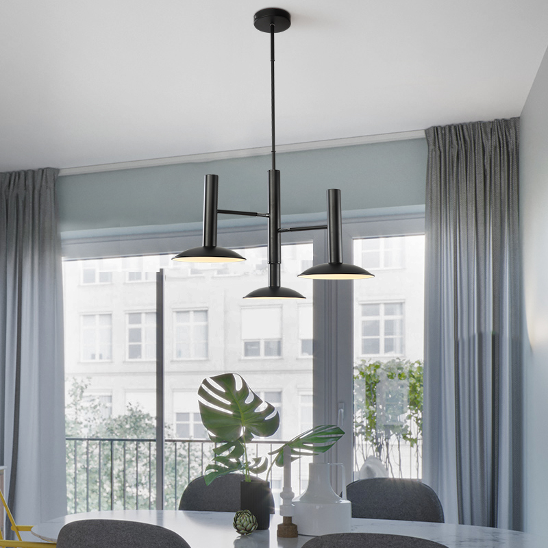 Подвесная люстра TAU L3 Black by ImperiumLoft