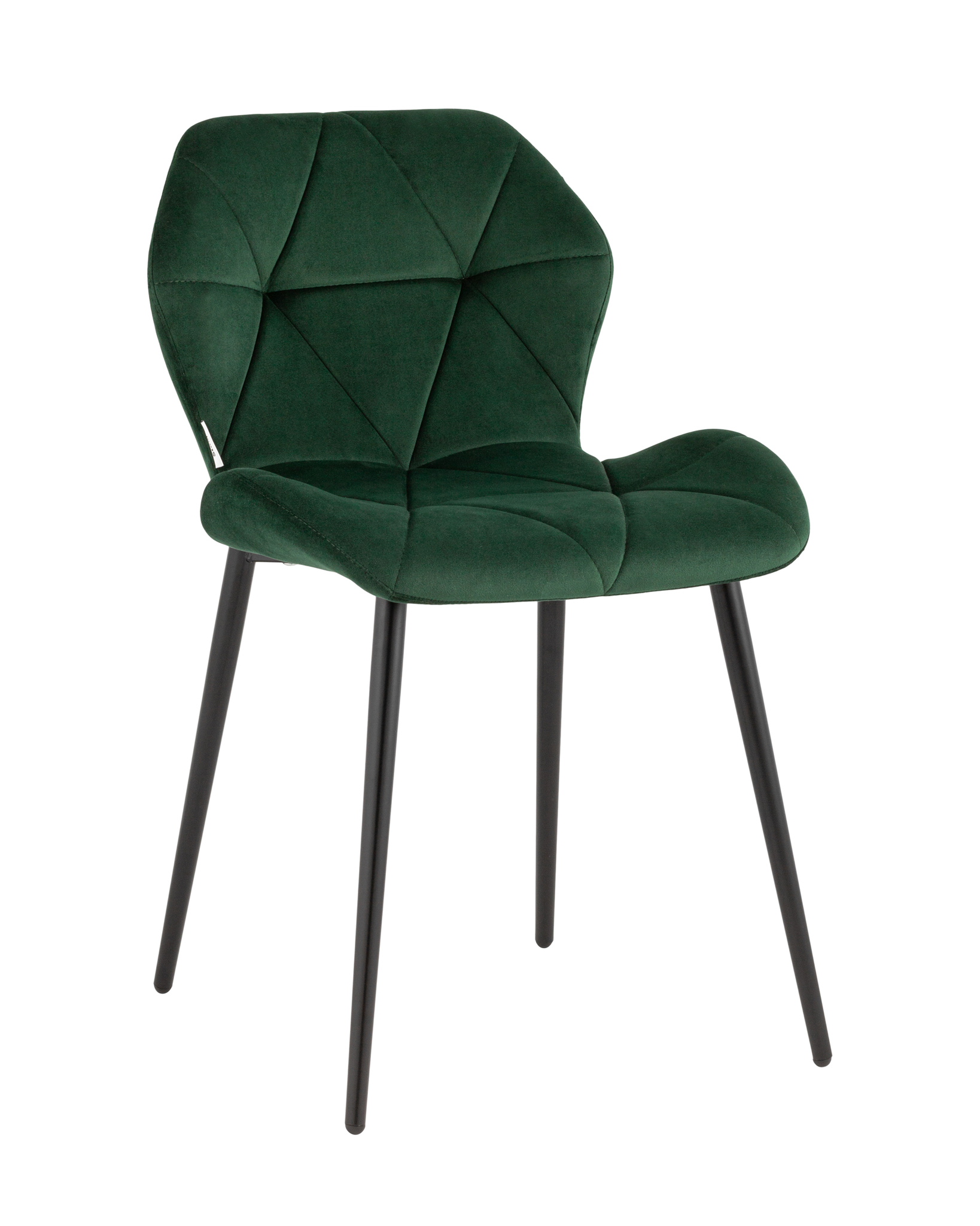 Стул Эдвин велюр зелёный Stool Group