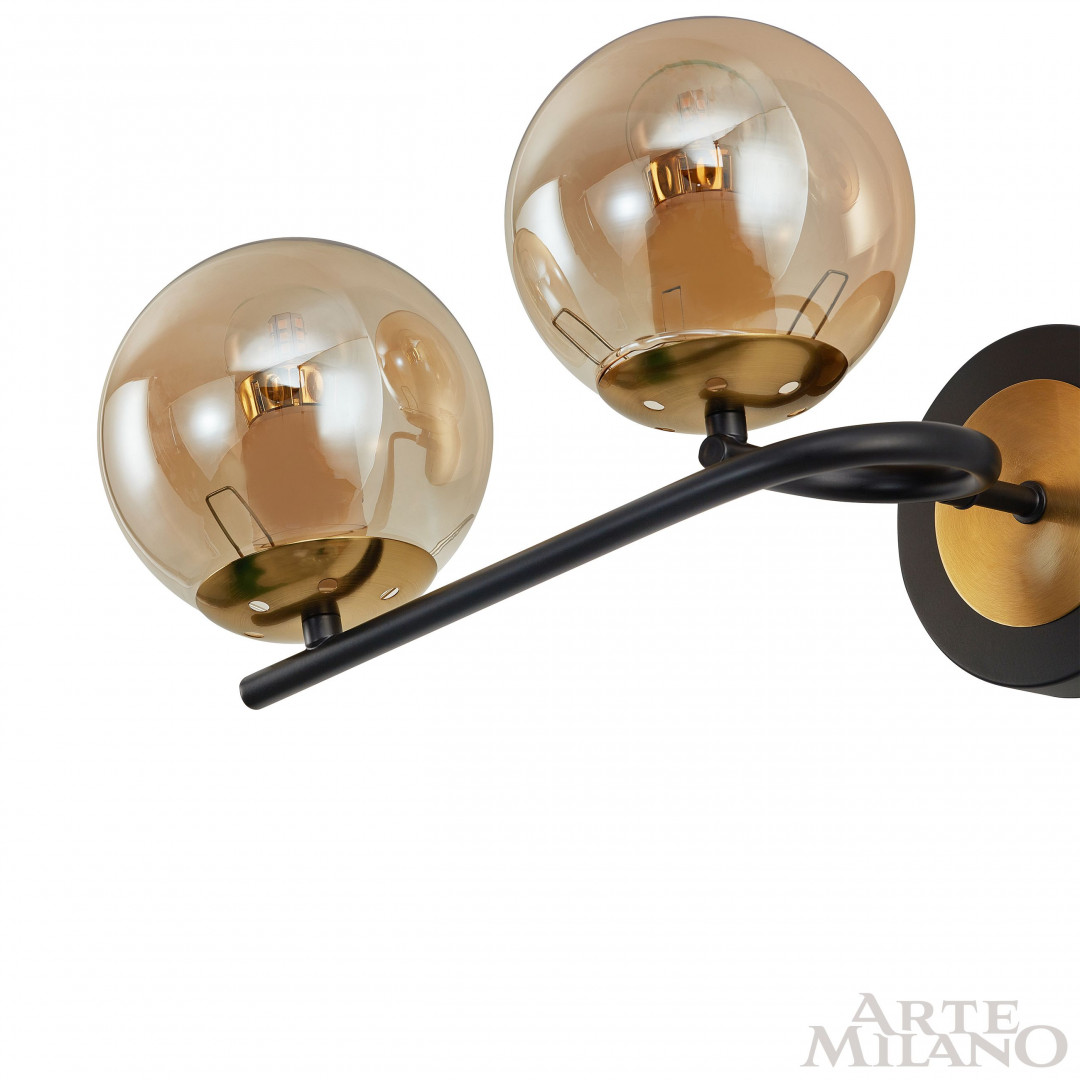 Бра 273708/2B BK/GD Arte Milano