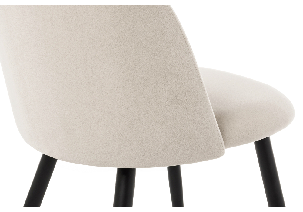 Стул Woodville Gabi 1 beige / black 15086